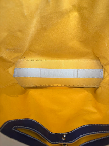 Goyard Navy Voltaire Tote Bag
