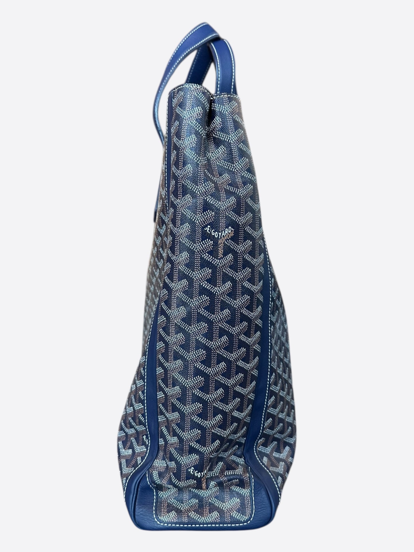 Goyard Navy Voltaire Tote Bag