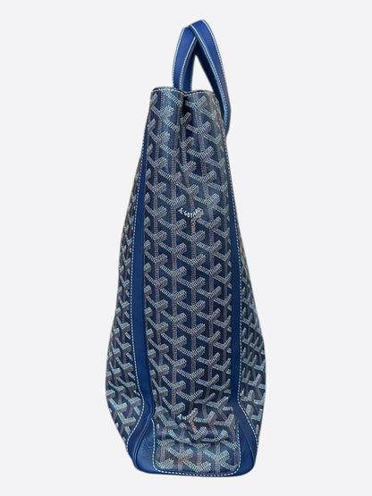 Goyard Navy Voltaire Tote Bag