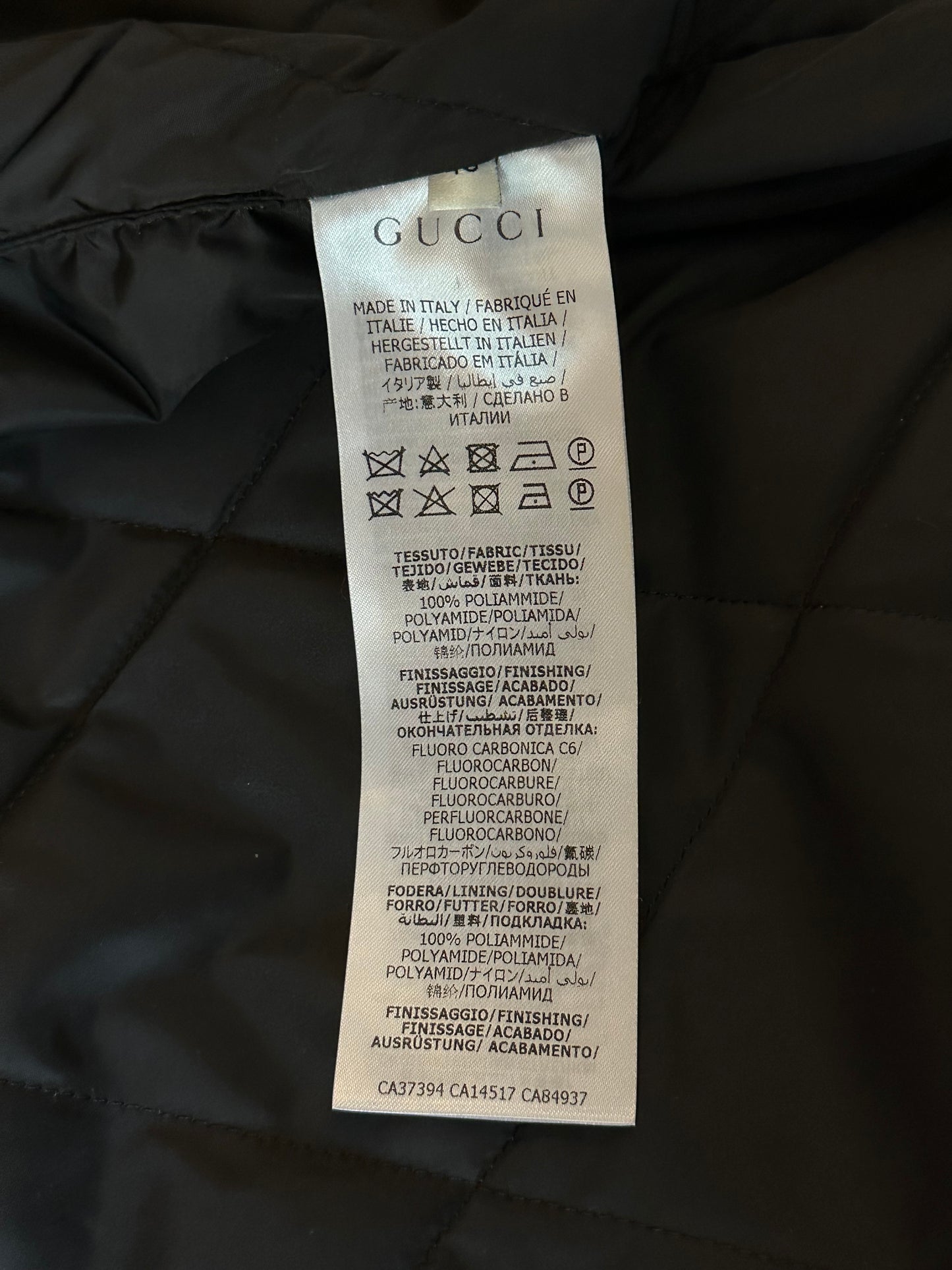 Gucci Black & Multicolor Psychedelic Monogram Vest