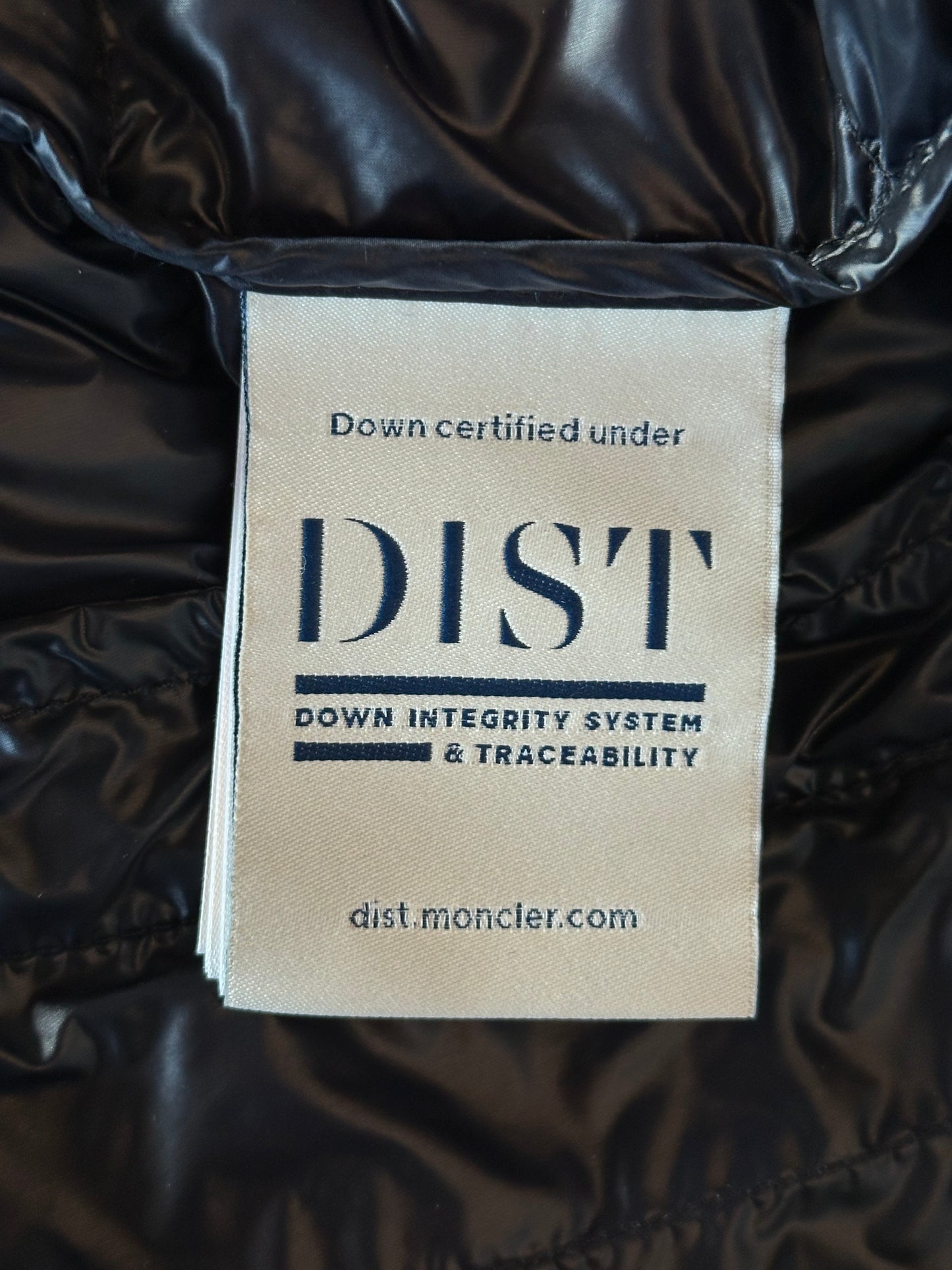 Moncler Navy Acorus Down Jacket