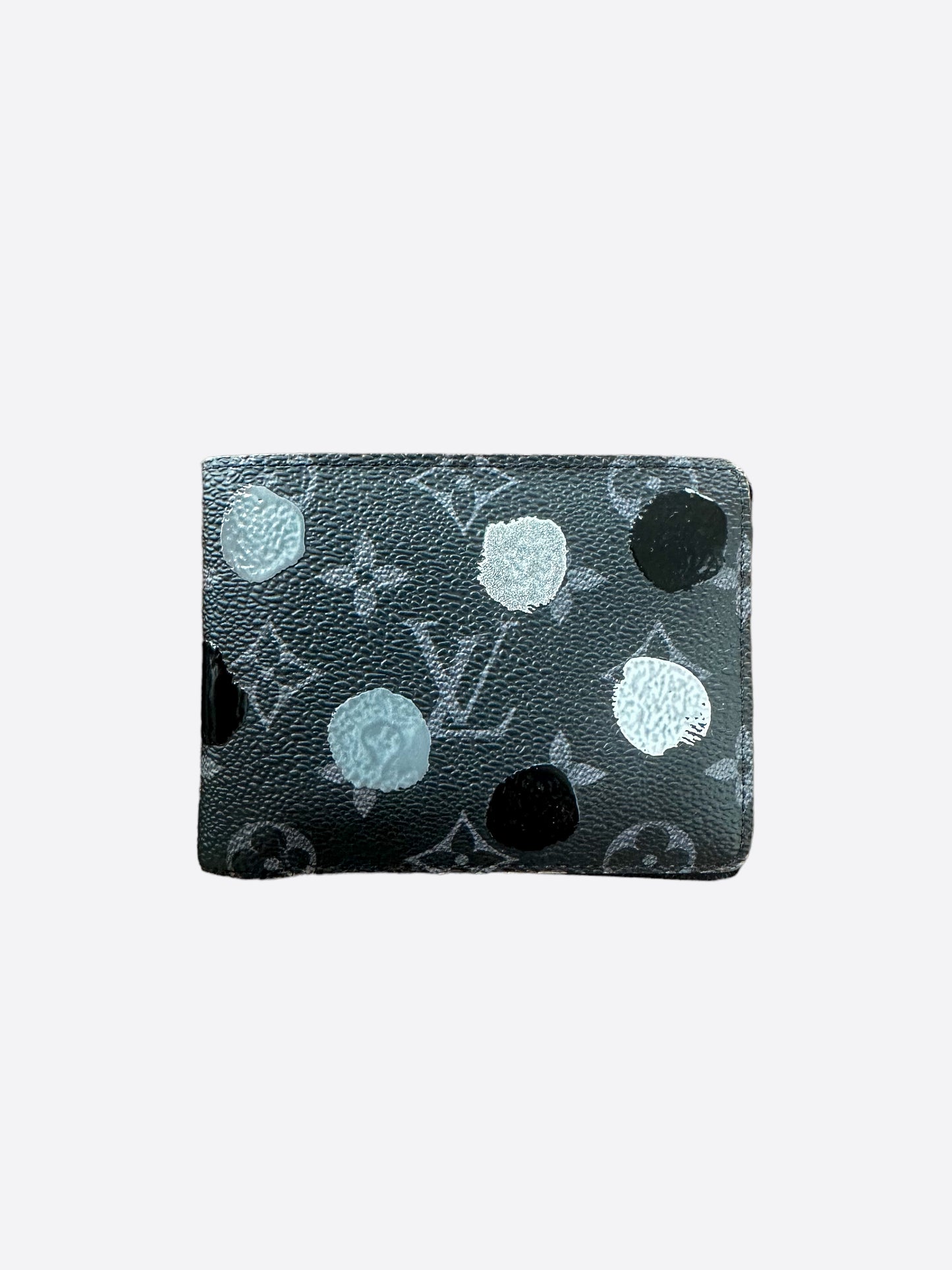 Louis Vuitton Coin Card Holder Yayoi Kusama Painted Dots Monogram