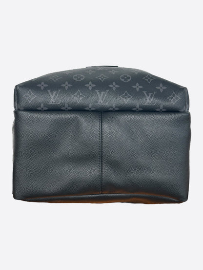 Louis Vuitton Black Taigarama Monogram Discovery Backpack