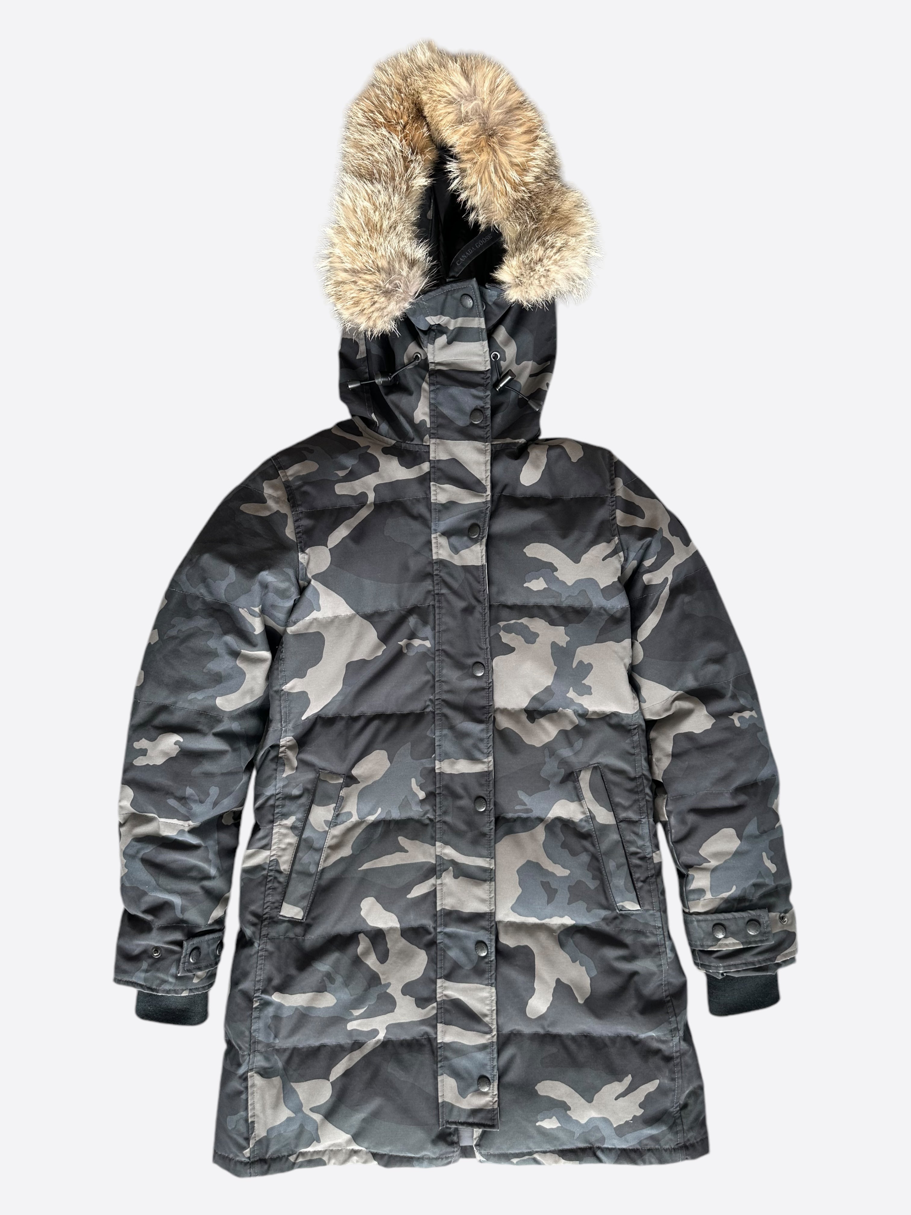 Black camo canada fashion goose