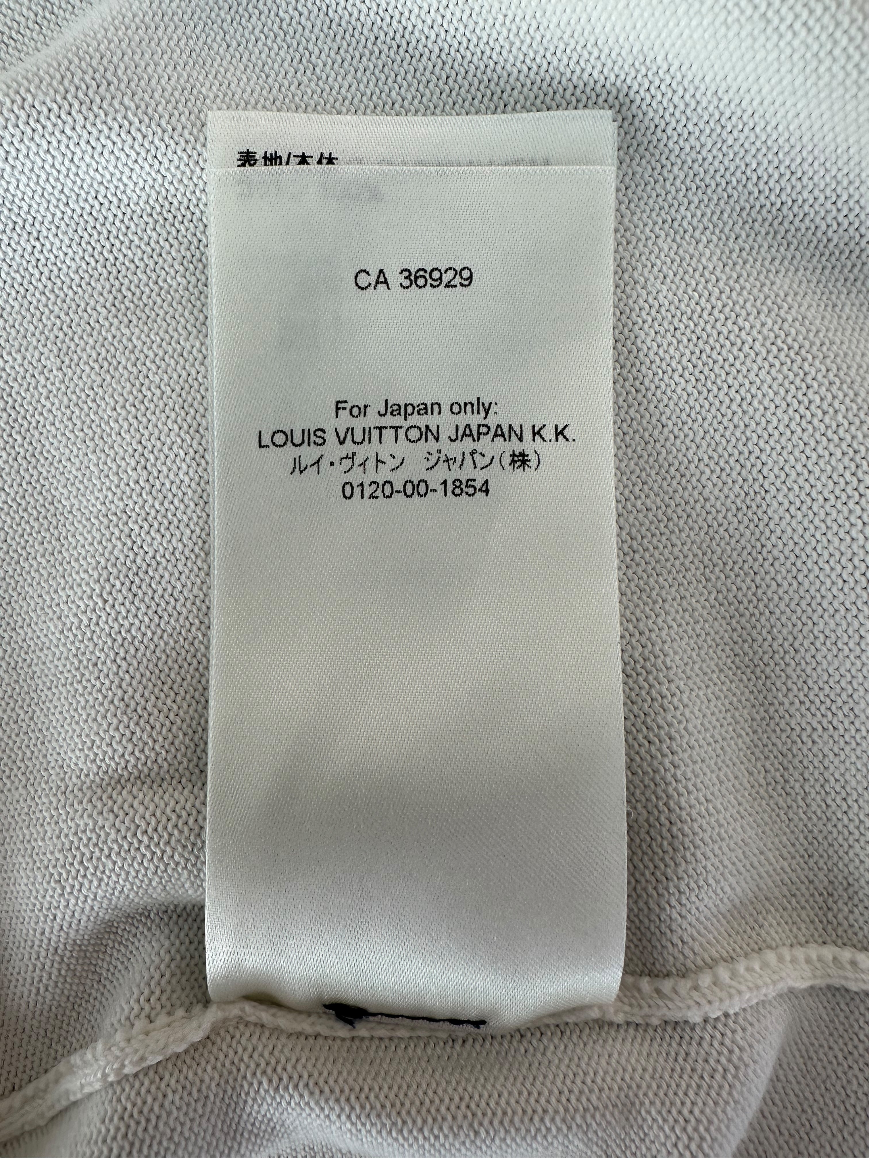 LOUIS VUITTON ホワイト Tシャツ S yagi-hiratsuka_23h-311
