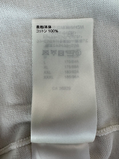 Louis Vuitton White & Grey Pin Logo T-Shirt