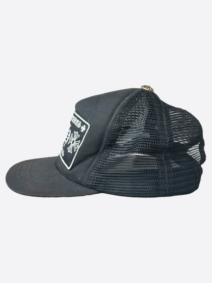 Chrome Hearts Black & White Las Vegas Trucker Hat