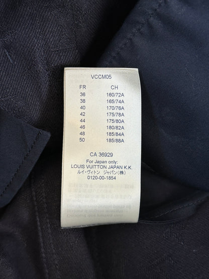 Louis Vuitton Navy Monogram Watercolor Jeans