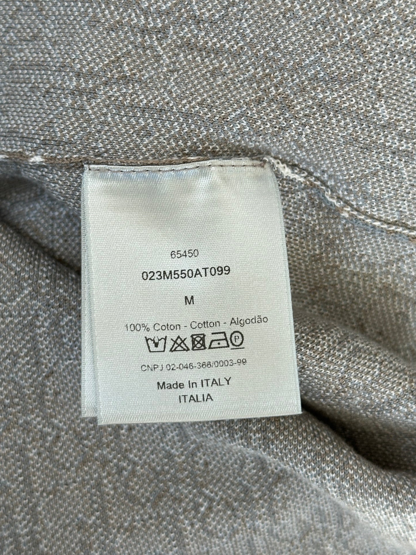 Dior Beige & Brown Oblique Button Up Shirt