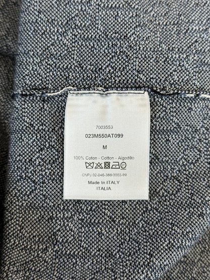 Dior Beige & Blue Oblique Button Up Shirt