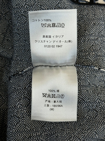 Dior Beige & Blue Oblique Button Up Shirt