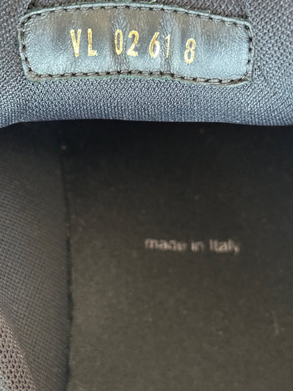 Louis Vuitton Black Monogram Eclipse Suede Trainers