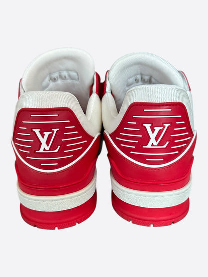 Louis Vuitton Product Red & White Monogram Trainers