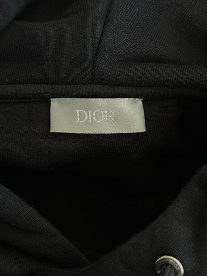 Dior Black Arm Patch Hoodie