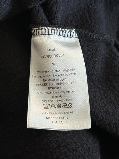 Dior Black Arm Patch Hoodie