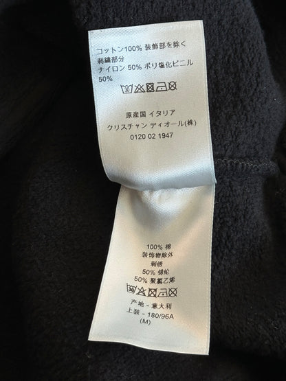 Dior Black Arm Patch Hoodie