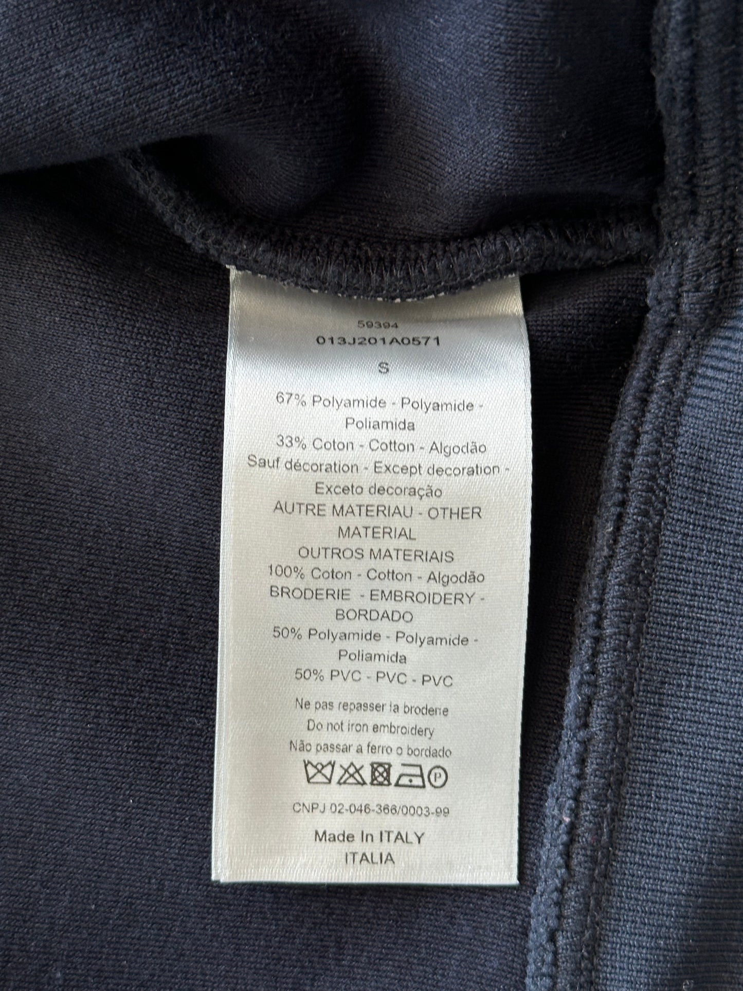 Dior Navy Patch Track Jacket