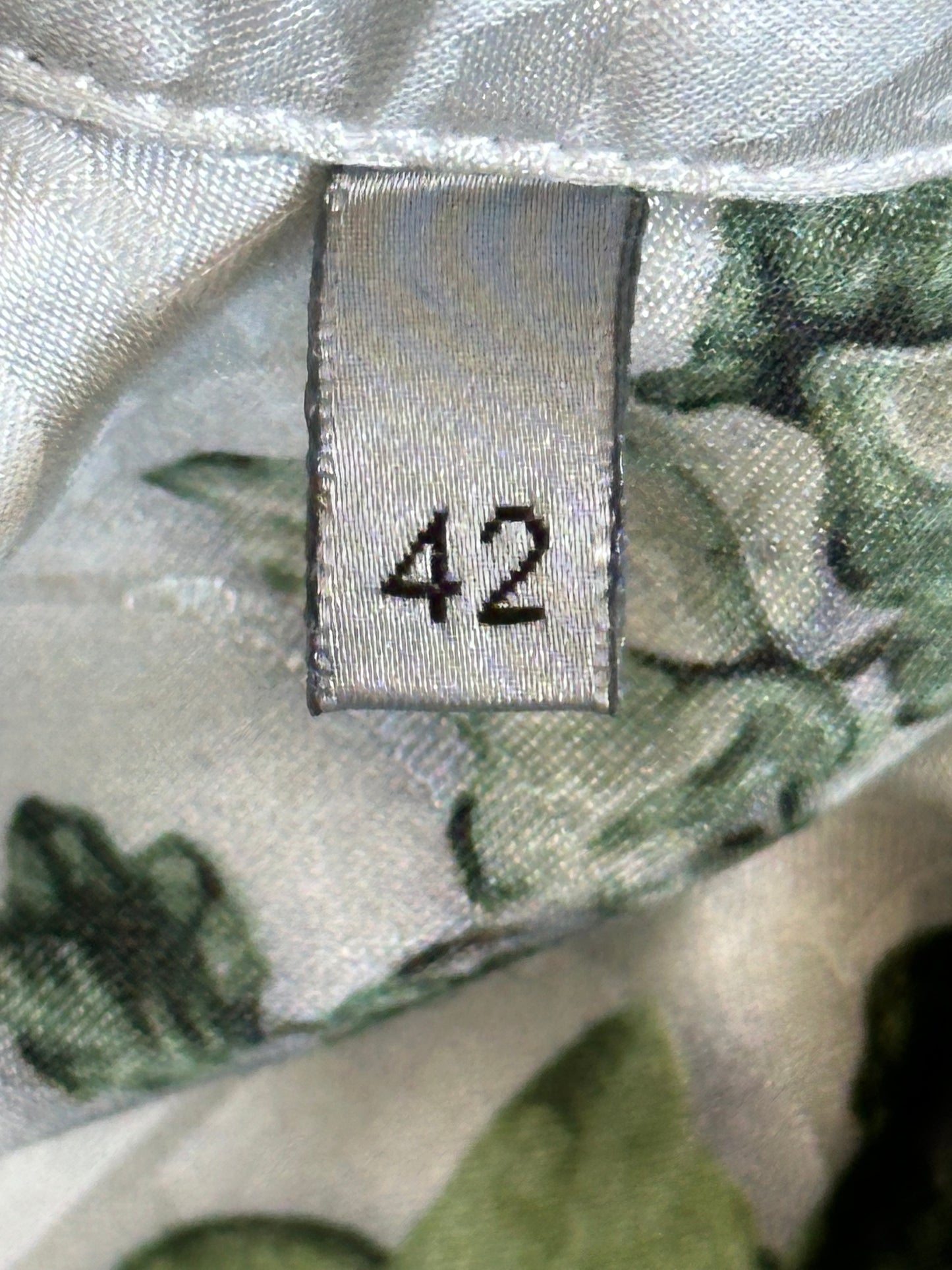 Dior Amoako Boafo White Oblique Leaf Button Up Shirt