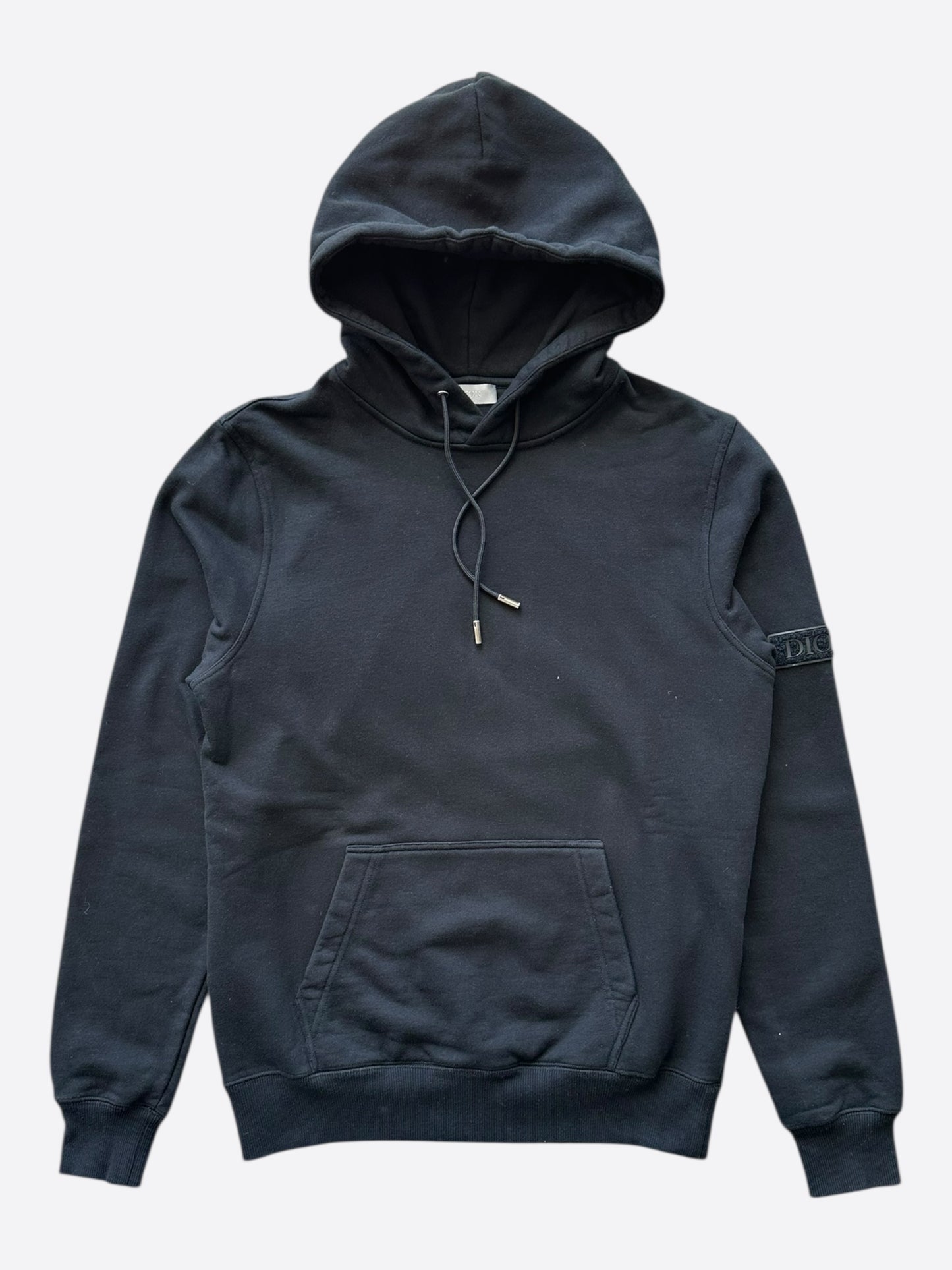 Dior Black Arm Patch Hoodie