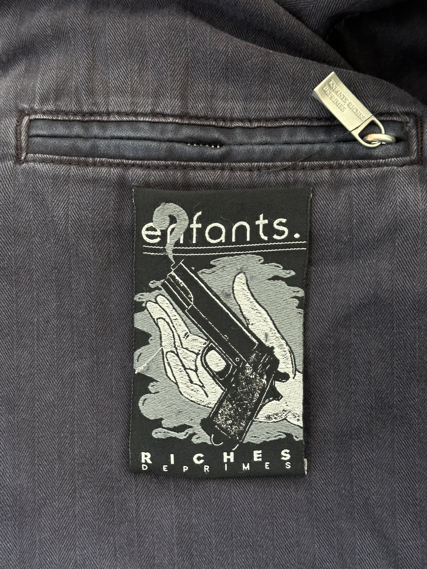 Enfants Riches Deprimes Navy Chapitre Work Jacket