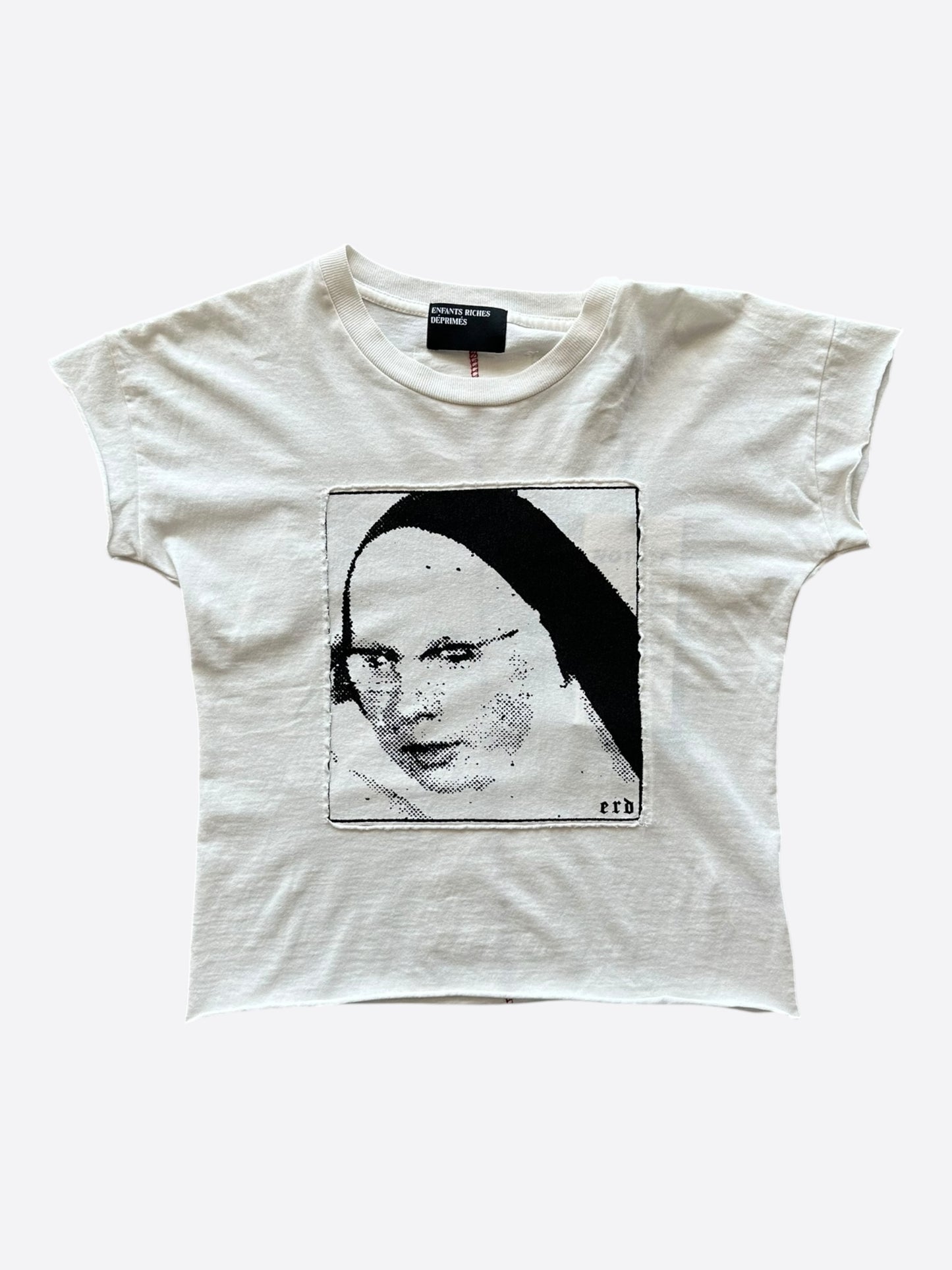 Enfants Riches Deprimes White & Black Nun Baby T-Shirt