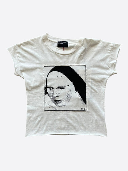 Enfants Riches Deprimes White & Black Nun Baby T-Shirt