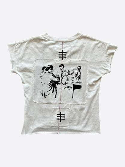 Enfants Riches Deprimes White & Black Nun Baby T-Shirt