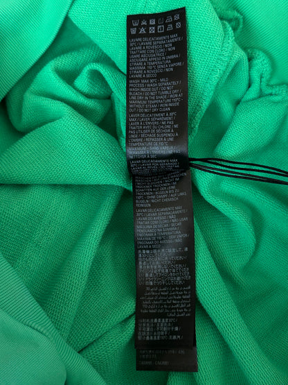Balenciaga Green & Black Campaign Logo Hoodie