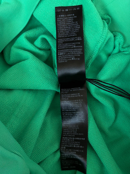 Balenciaga Green & Black Campaign Logo Hoodie