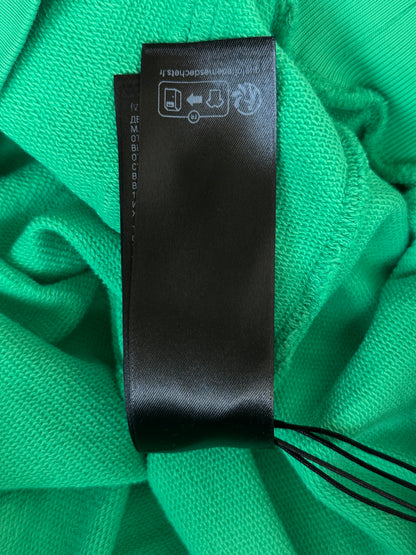 Balenciaga Green & Black Campaign Logo Hoodie