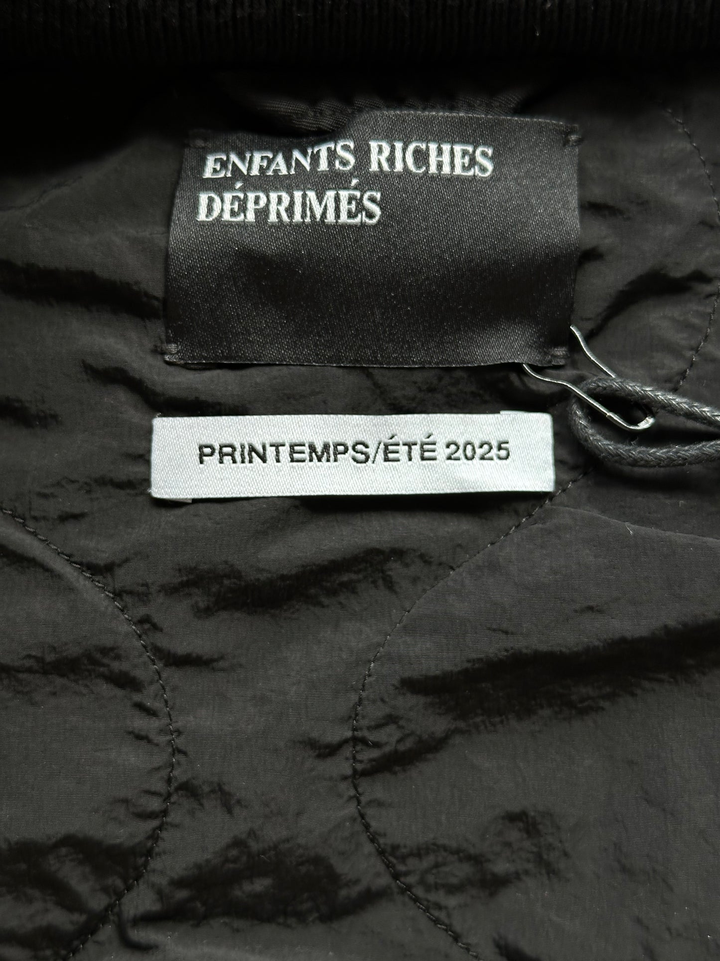 Enfants Riches Deprimes Black & White Video Bomber Jacket
