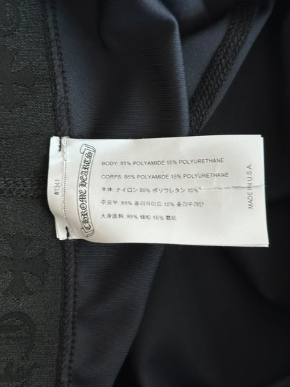 Chrome Hearts Navy & Black CH Logo Leggings