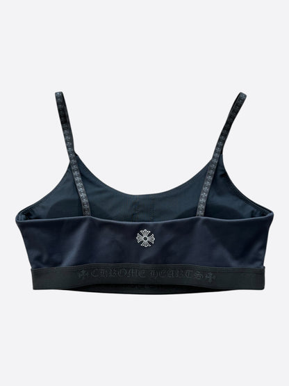 Chrome Hearts Navy & Black CH Logo Sports Top