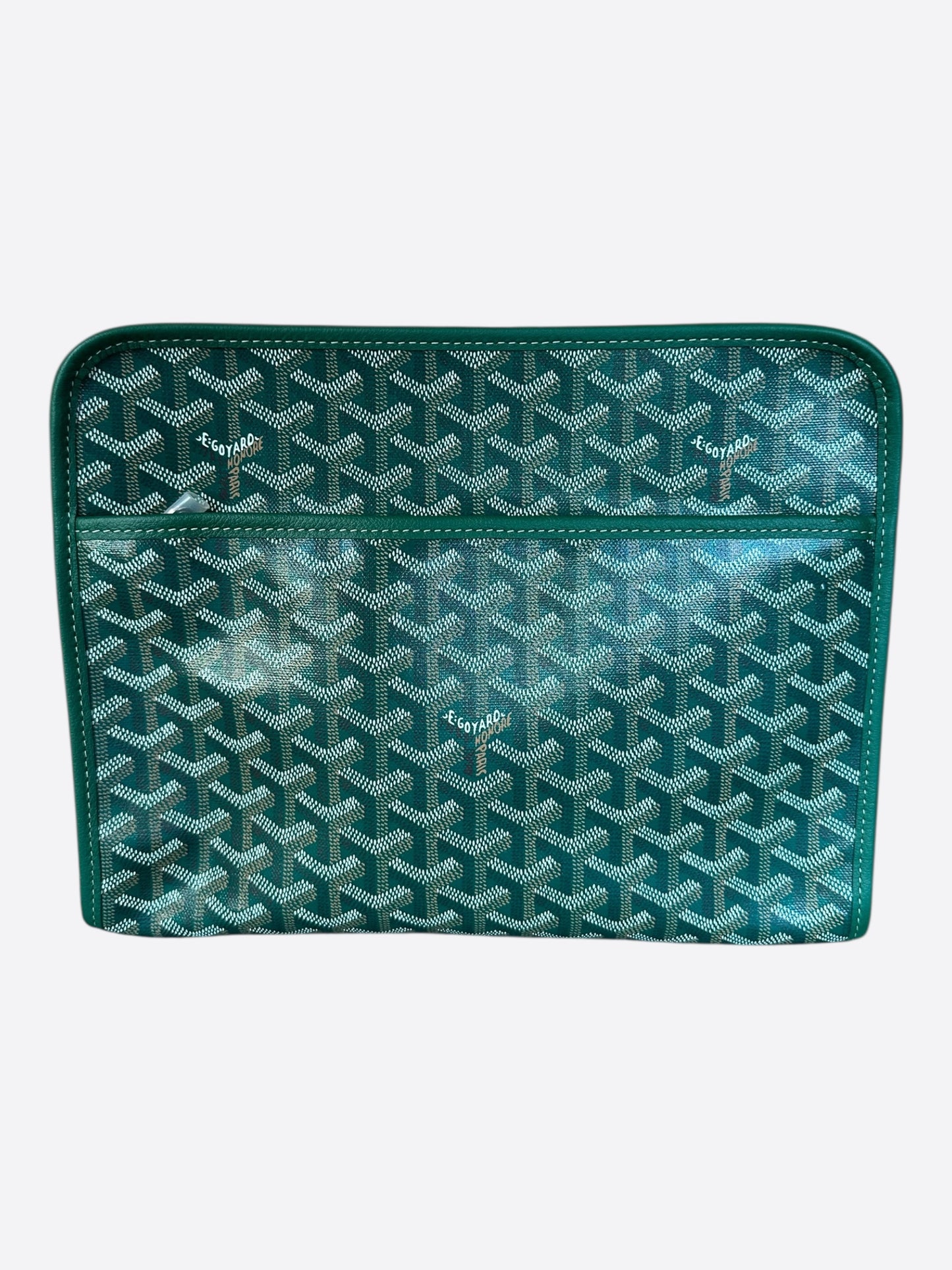 Goyard Green Jouvence GM Toiletry Bag