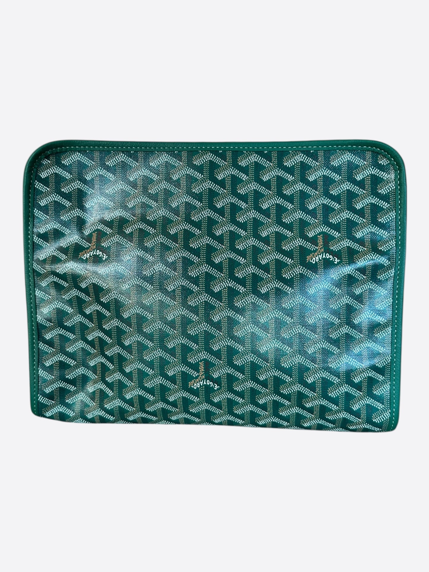 Goyard Green Jouvence GM Toiletry Bag