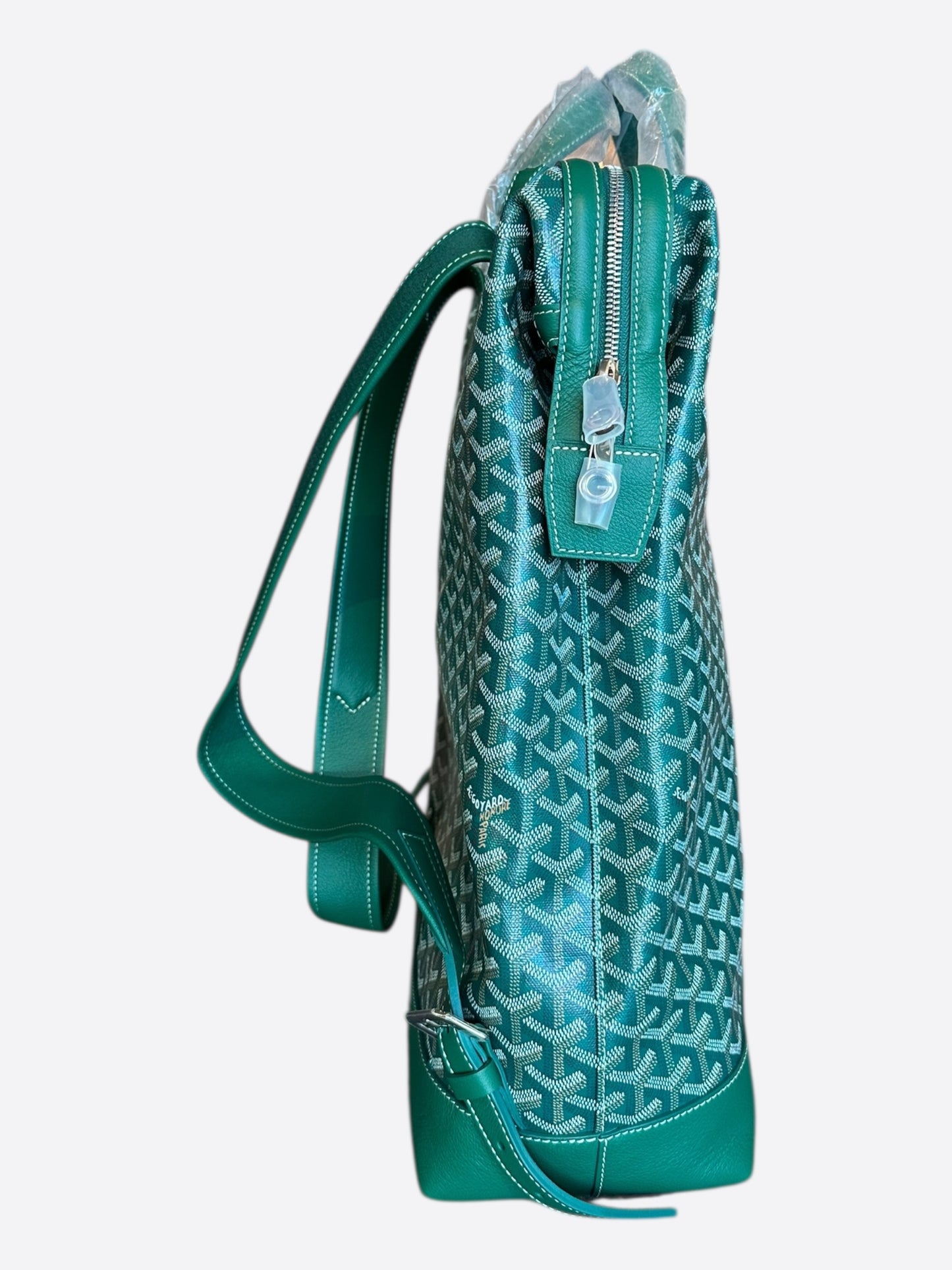 Goyard Green Cisalpin Backpack