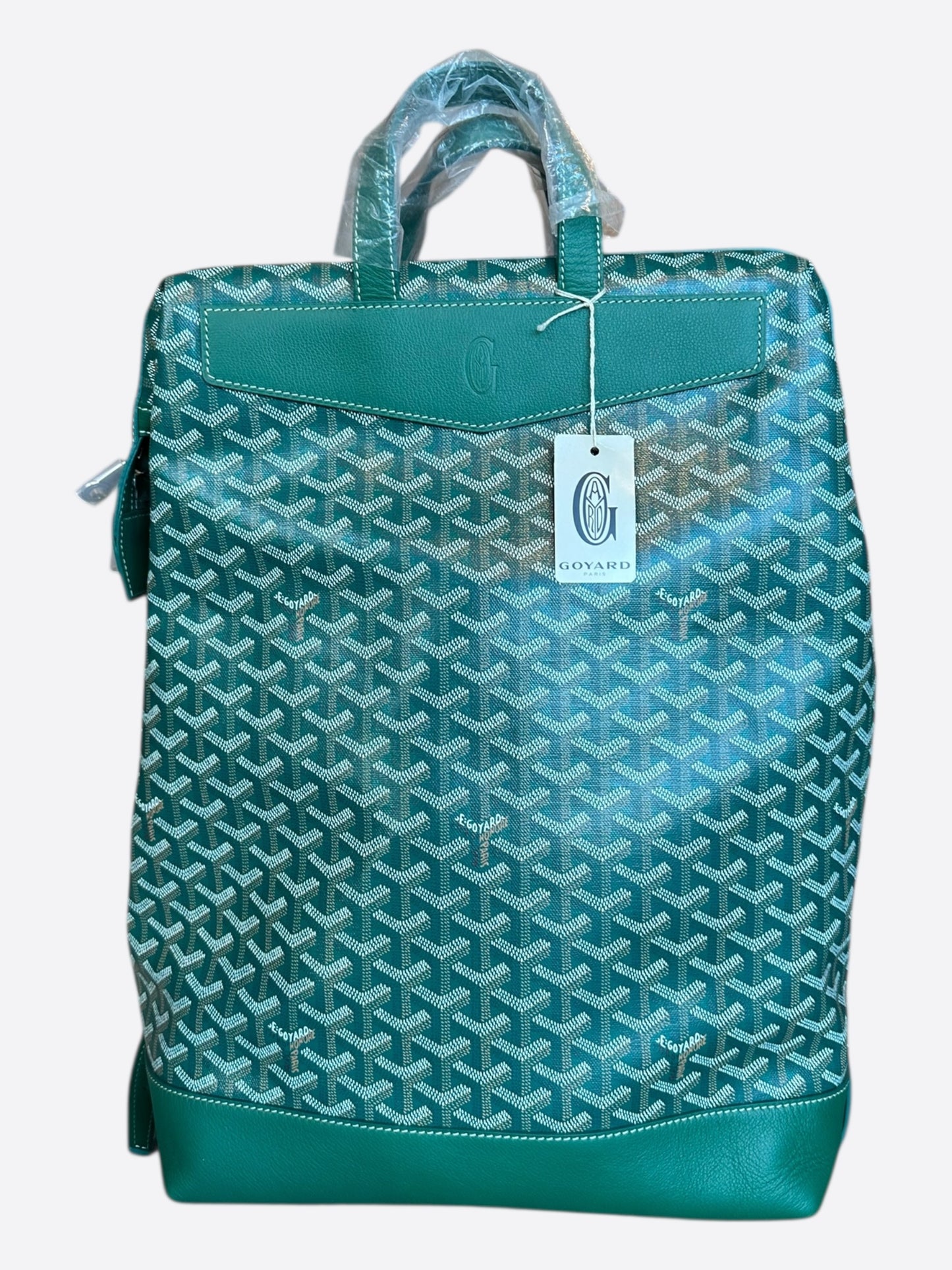 Goyard Green Cisalpin Backpack
