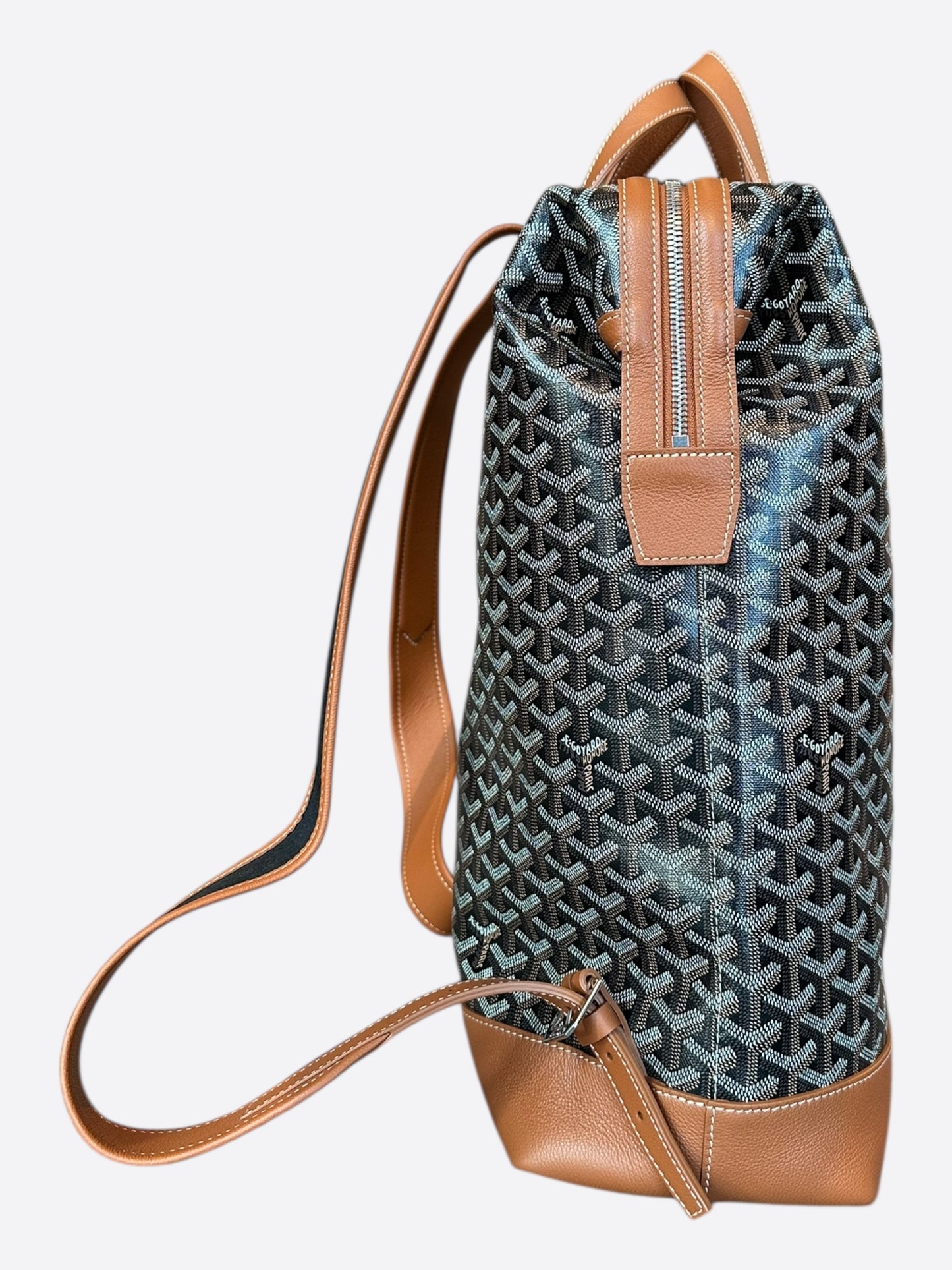 Goyard Black & Brown Cisalpin Backpack