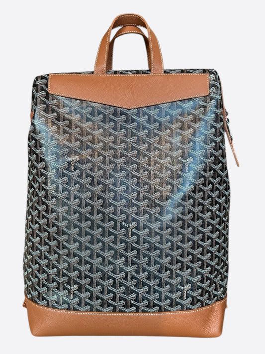 Goyard Black & Brown Cisalpin Backpack