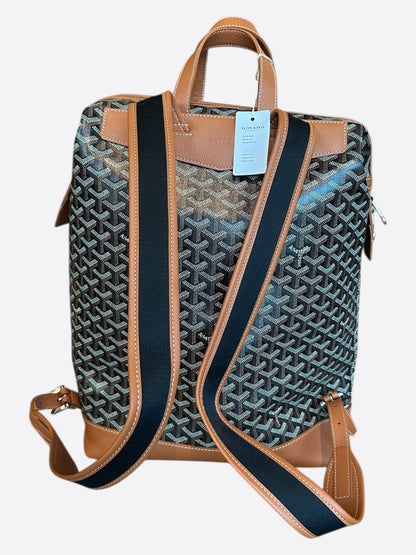 Goyard Black & Brown Cisalpin Backpack