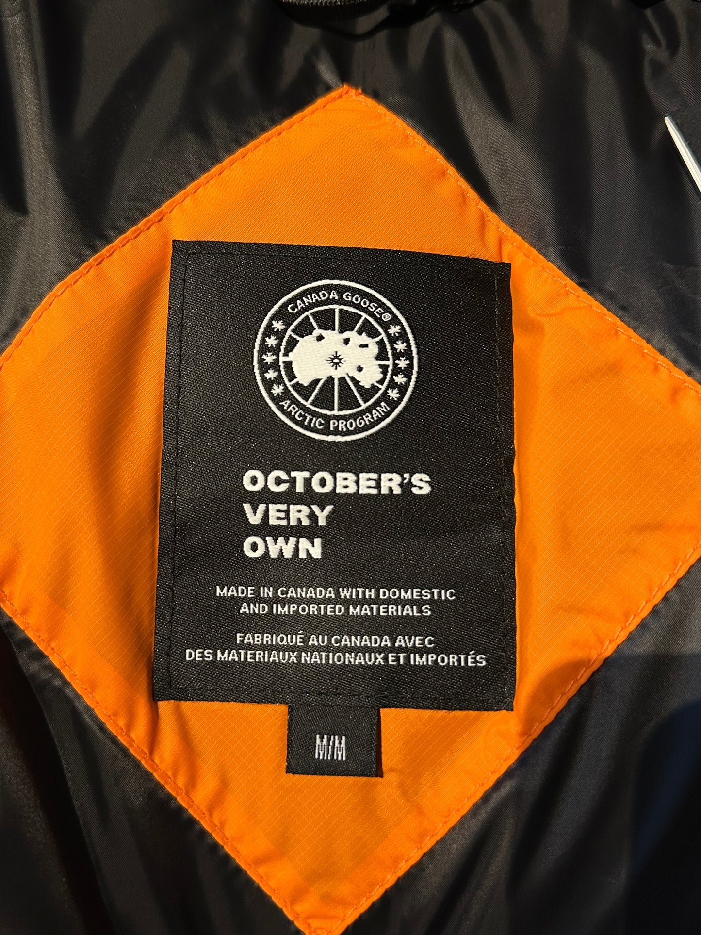 Canada Goose OVO Orange Constable Men's Jacket