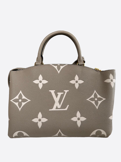 Louis Vuitton Dove & Cream Monogram Empreinte Petit Palais