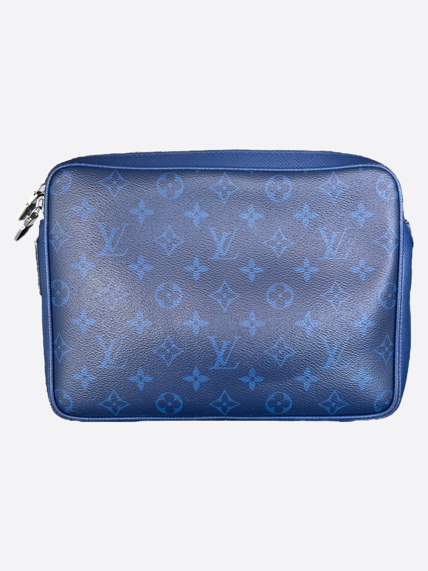 Louis Vuitton Blue Taigarama Monogram Outdoor Messenger Bag