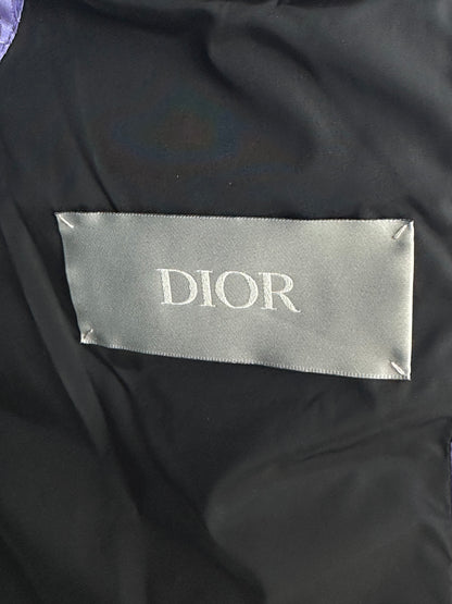 Dior Purple Oblique Puffer Vest