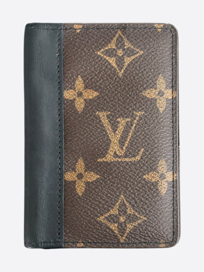 Louis Vuitton Black & Brown Monogram Pocket Organizer