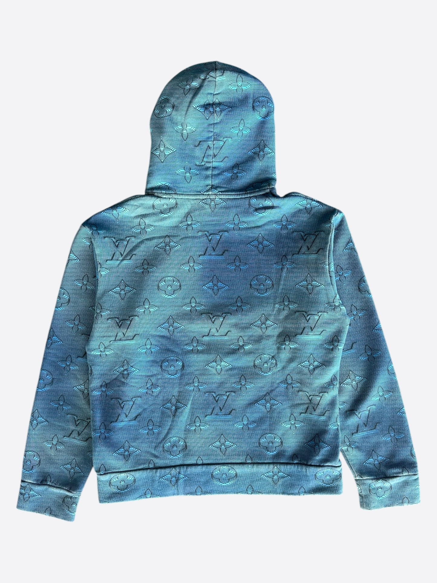 Louis Vuitton Blue 2054 Monogram Hoodie