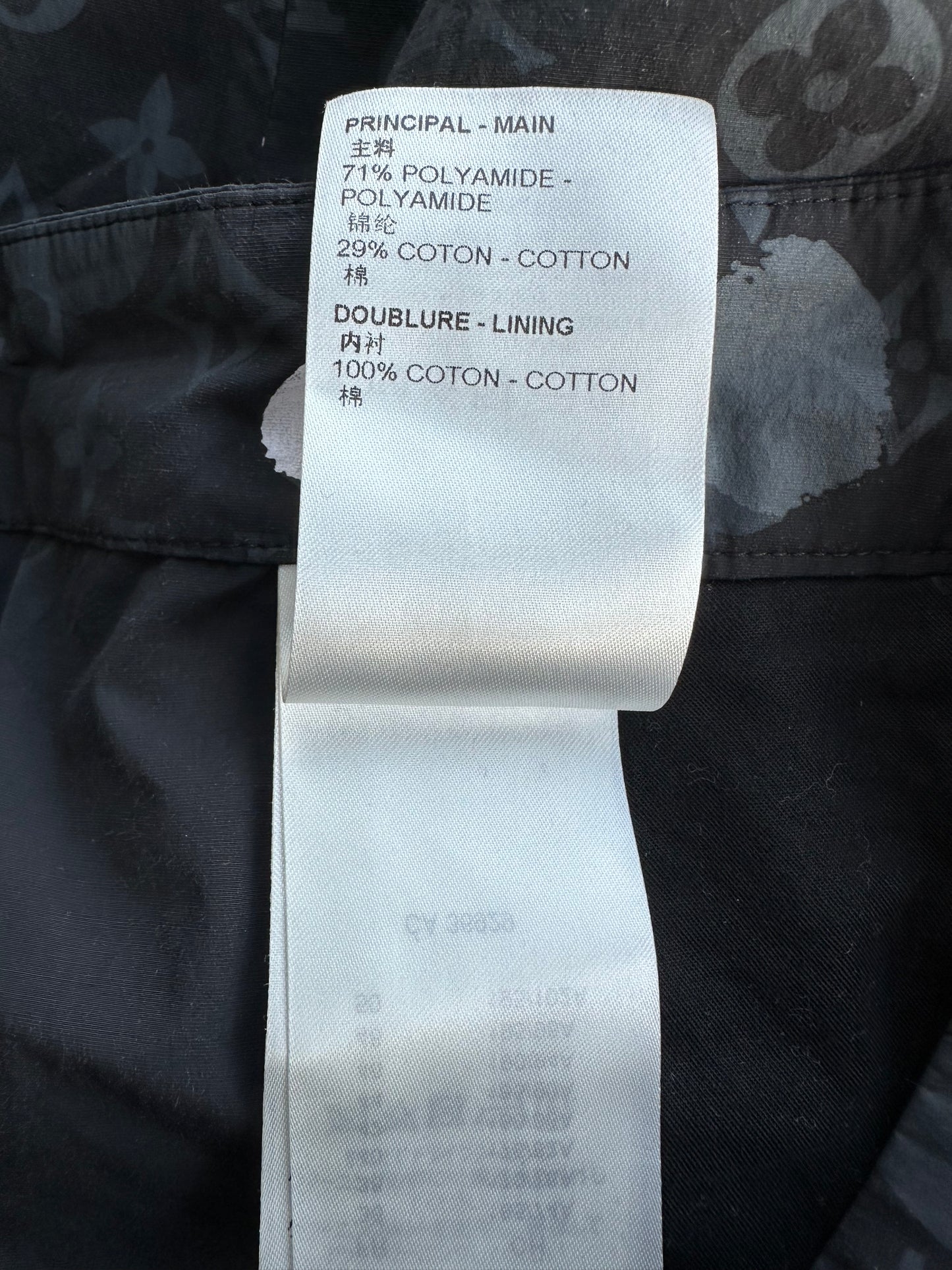 Louis Vuitton Yayoi Kusama Black Polka Dot Cargo Pants