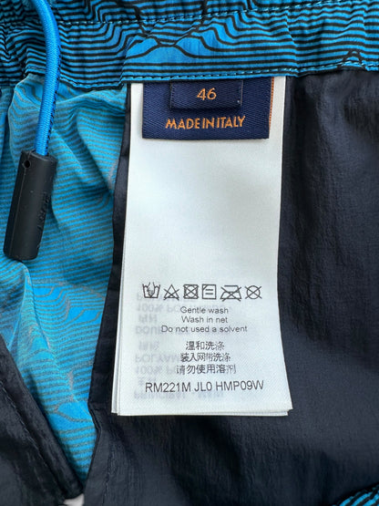 Louis Vuitton Blue 2054 Monogram Cargo Pants