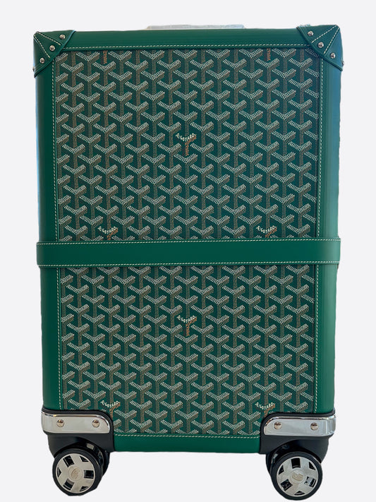 Goyard Green Bourget PM Trolley Case