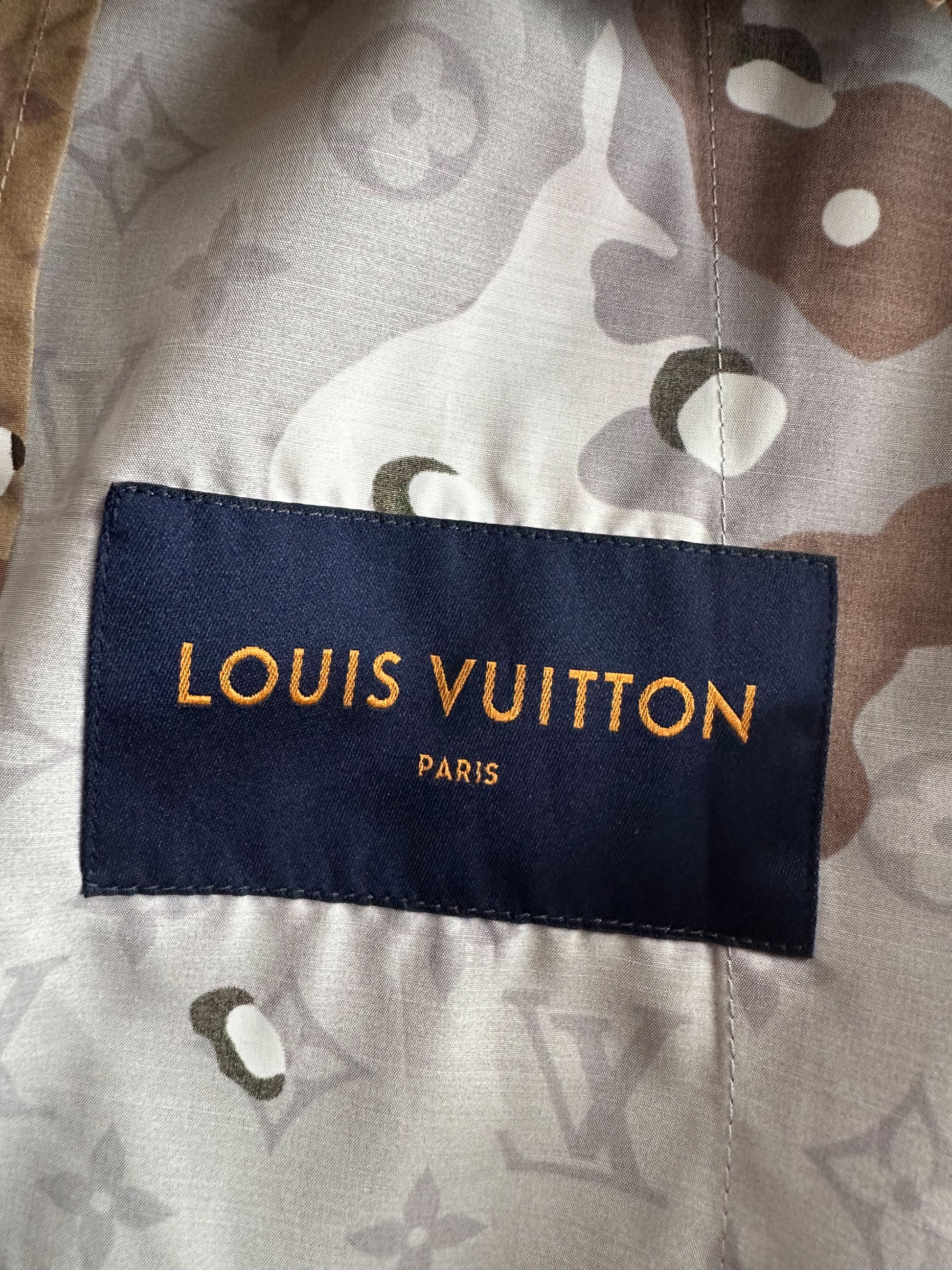 Louis Vuitton Desert Camouflage Monogram Windbreaker – Savonches